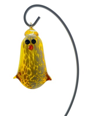 Topaz and White Penguin Ornament8
